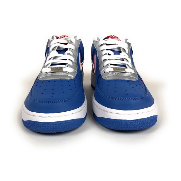 Nike Air Force 1 Blue Floral Shoes Retro 🔴SOLD🔴 - Picture 4 of 8